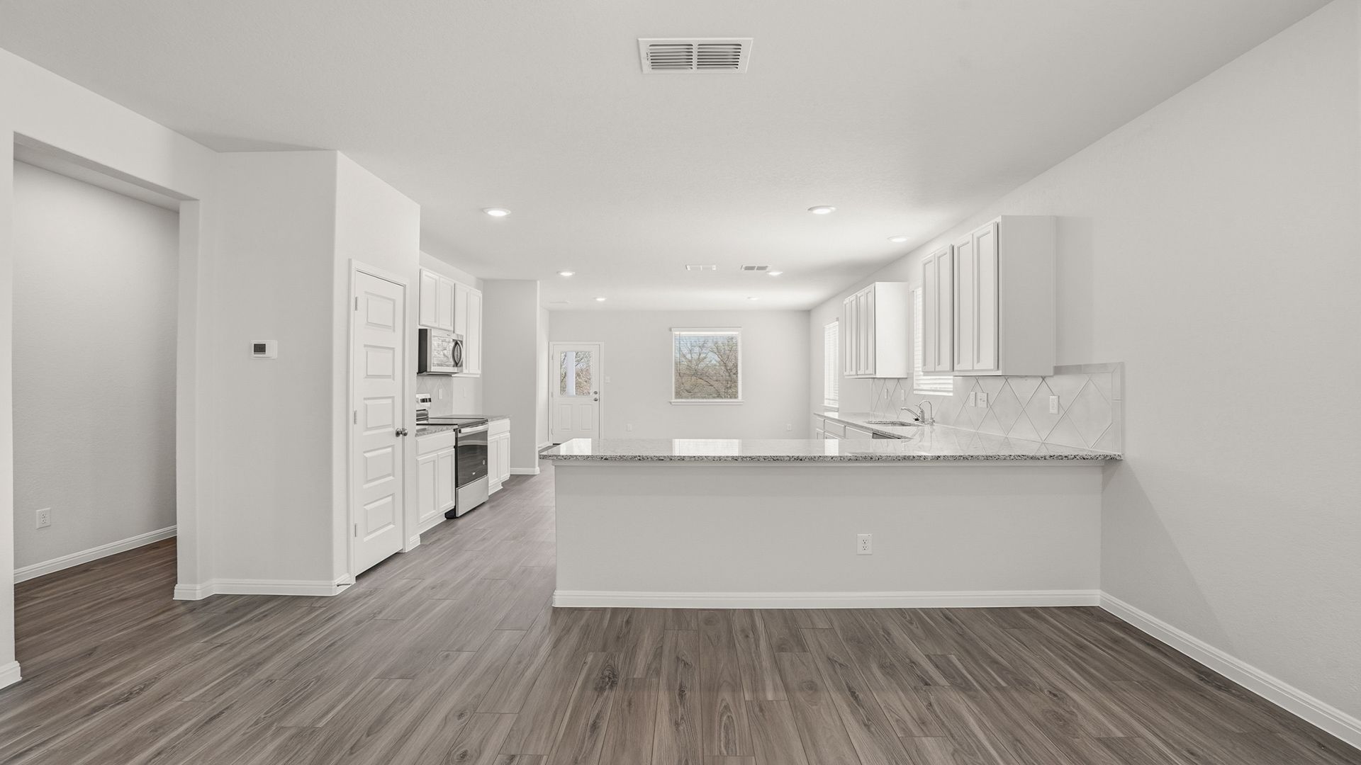 Kitchen to Dining