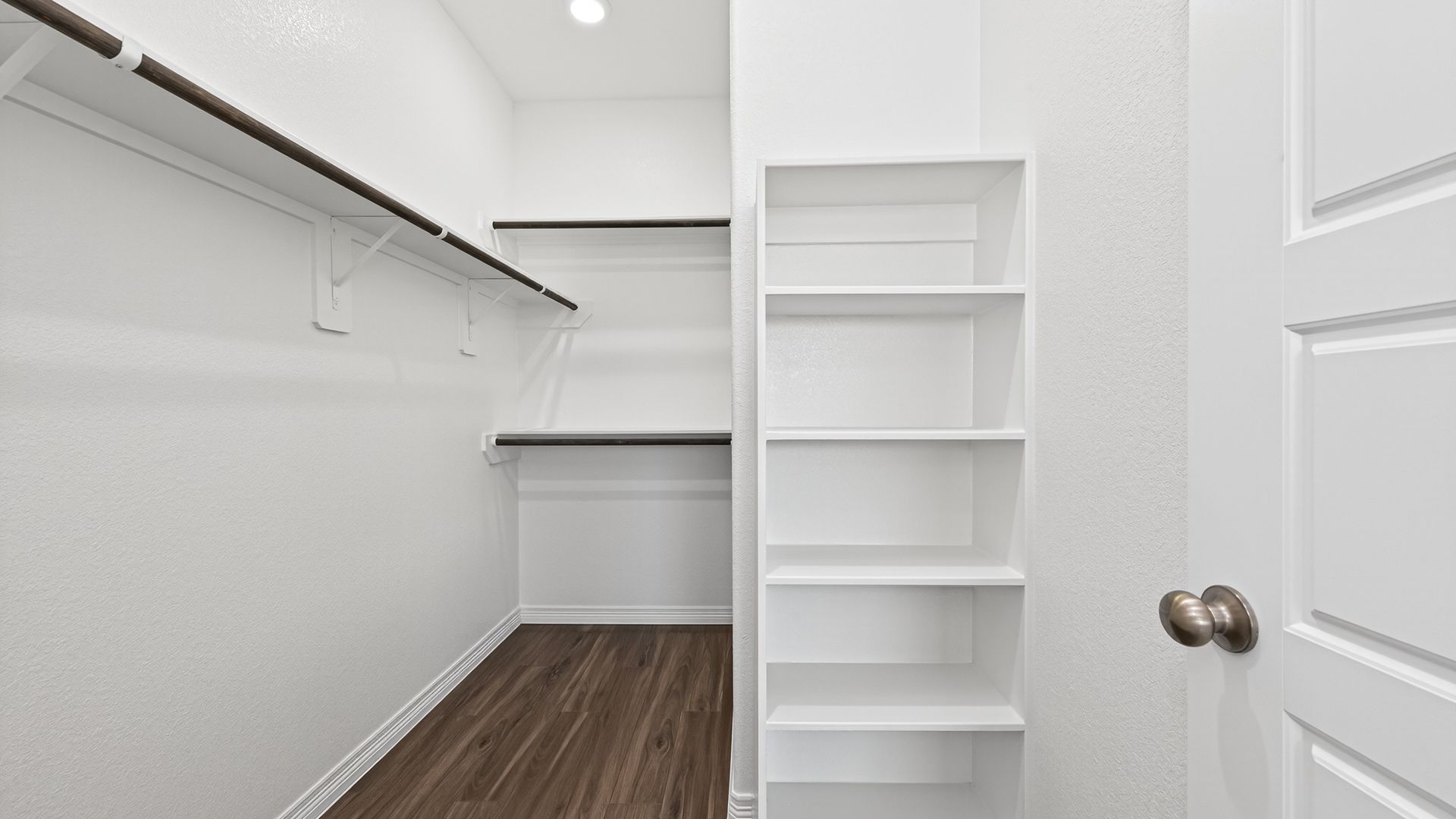 Primary closet