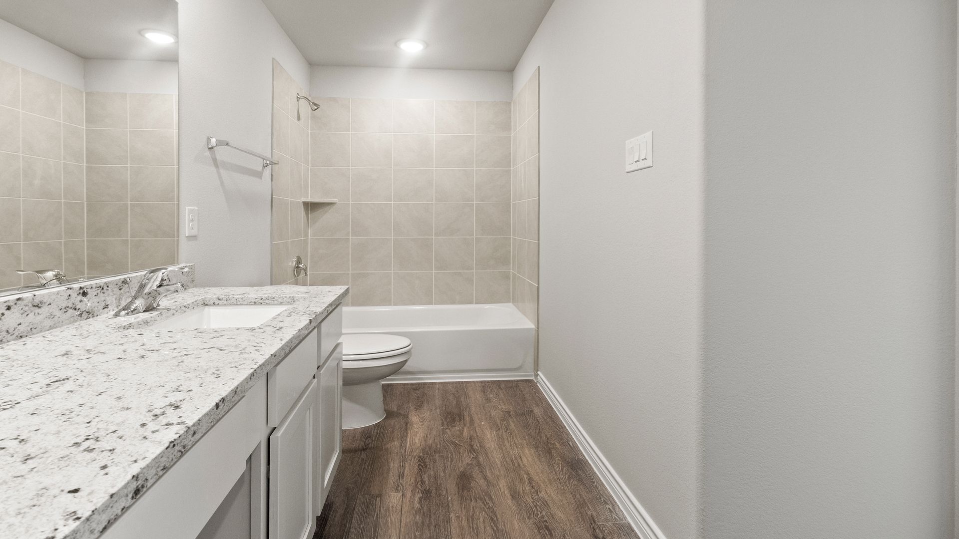 Secondary bathroom