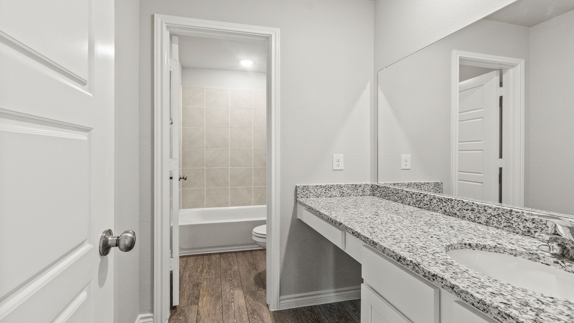 Secondary bathroom