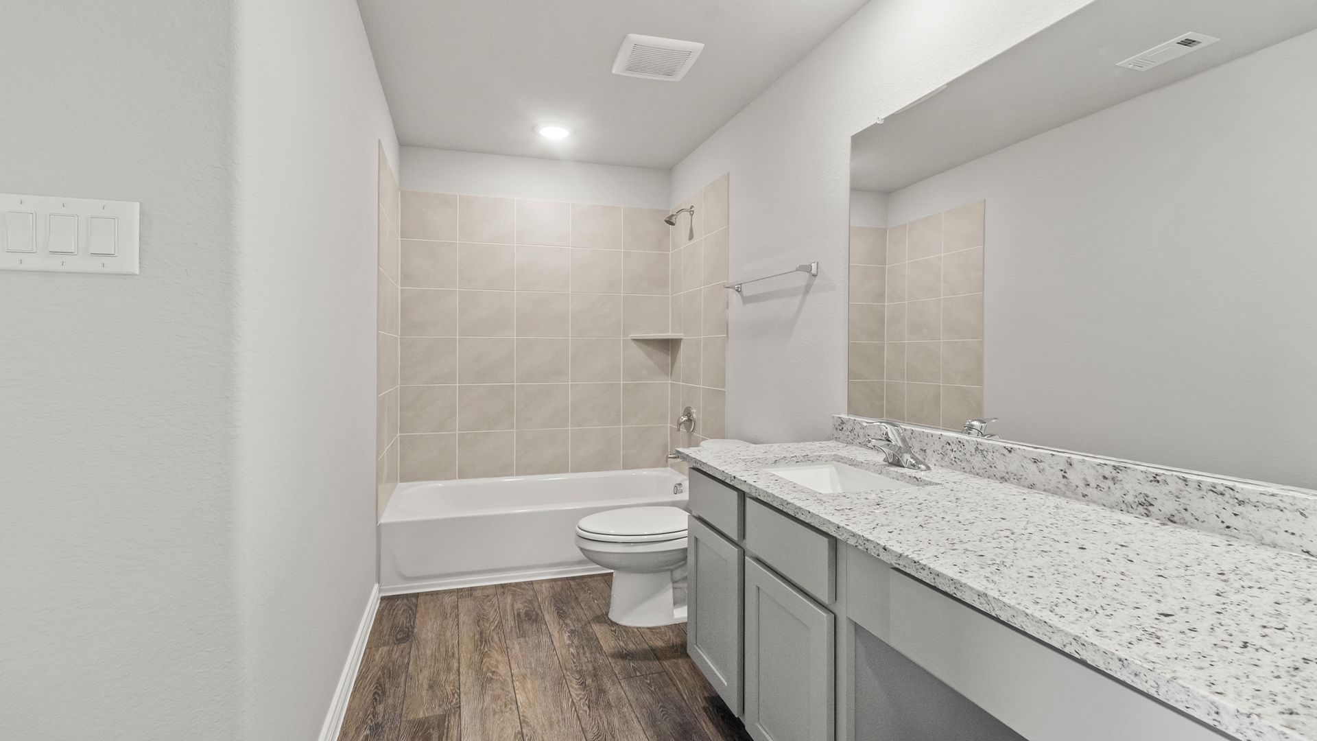 Secondary bathroom