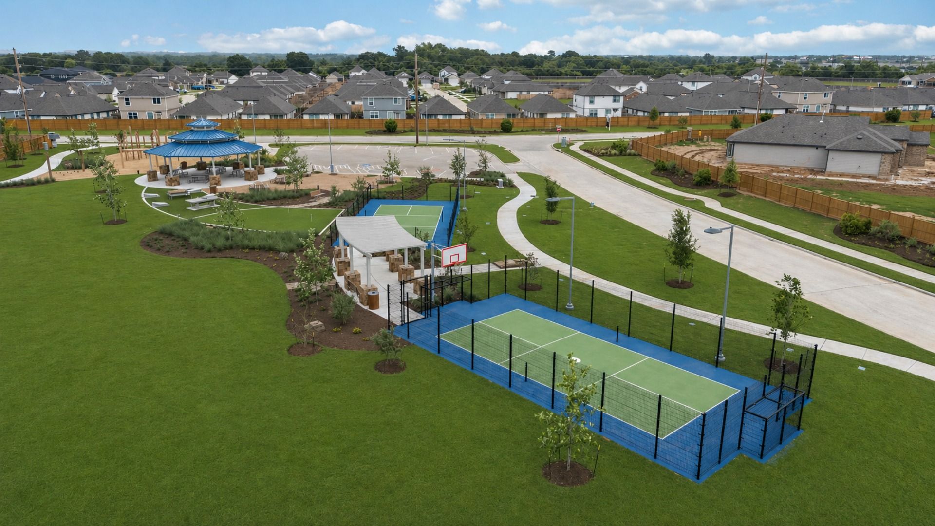 The Haven Amenity Park in Bluestem