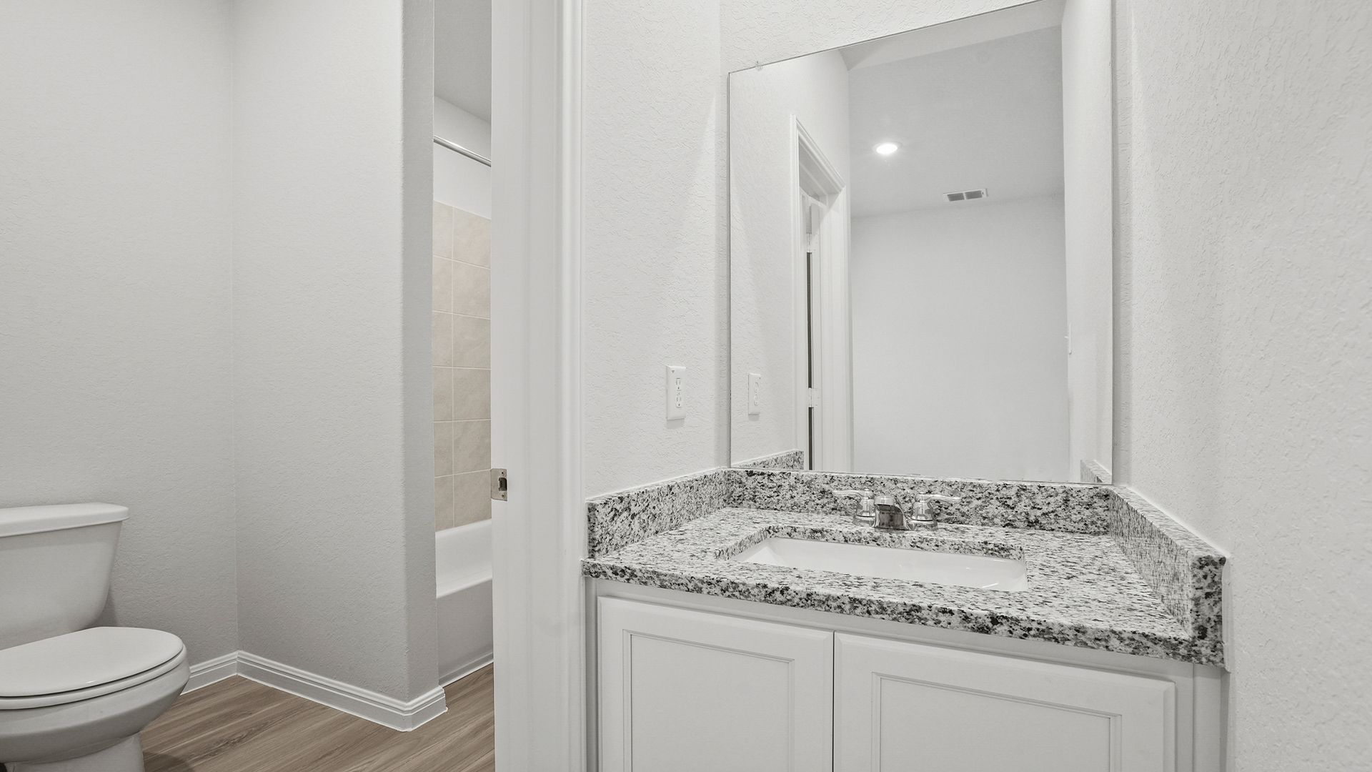 Secondary bathroom