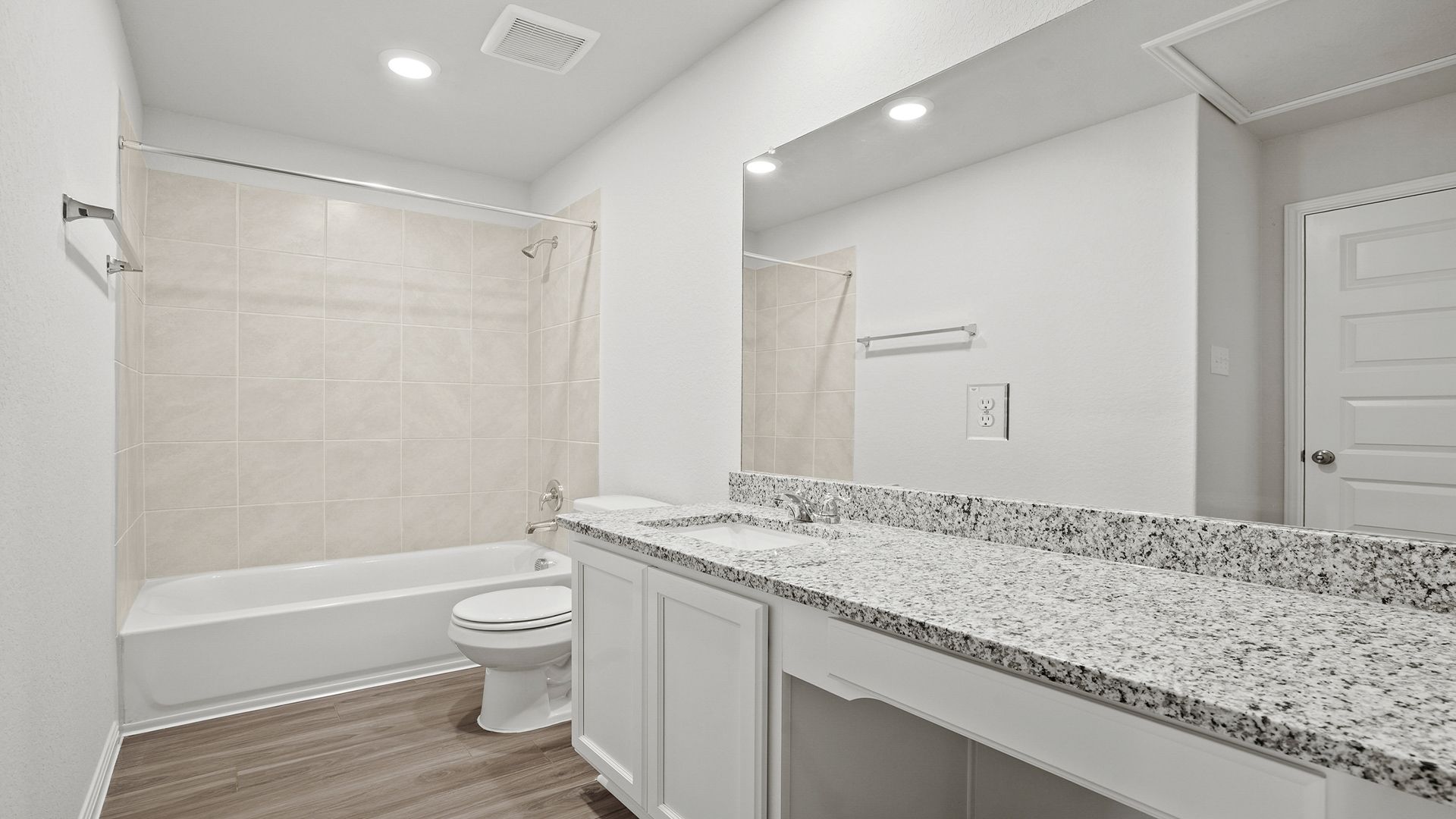 Secondary bathroom