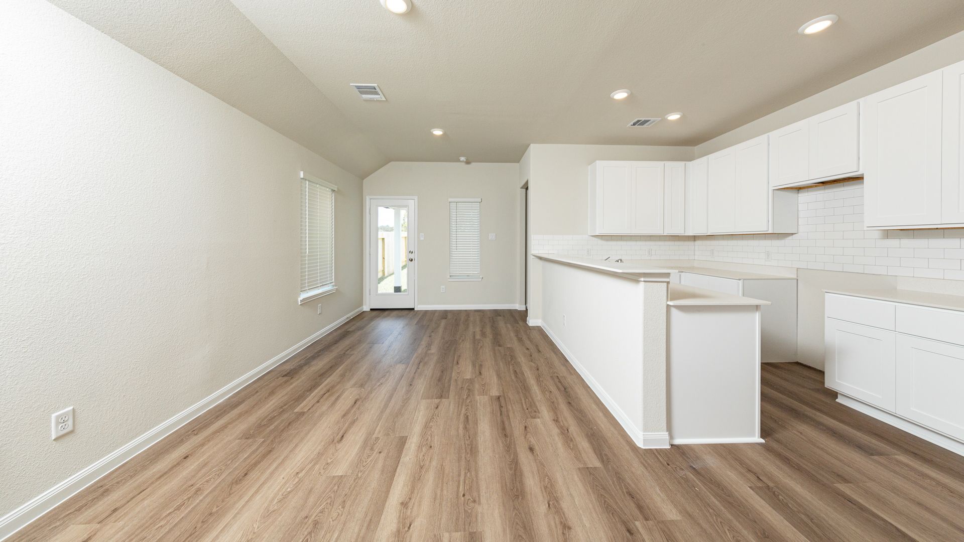 Dining Area and Kitchen