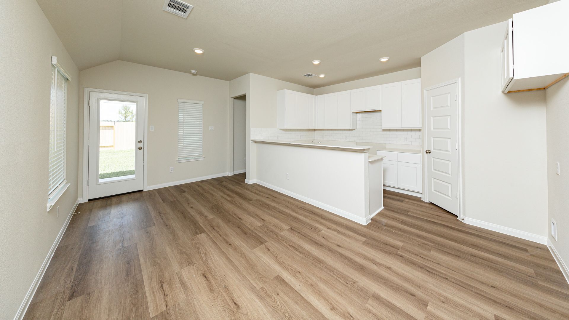 Dining Area and Kitchen