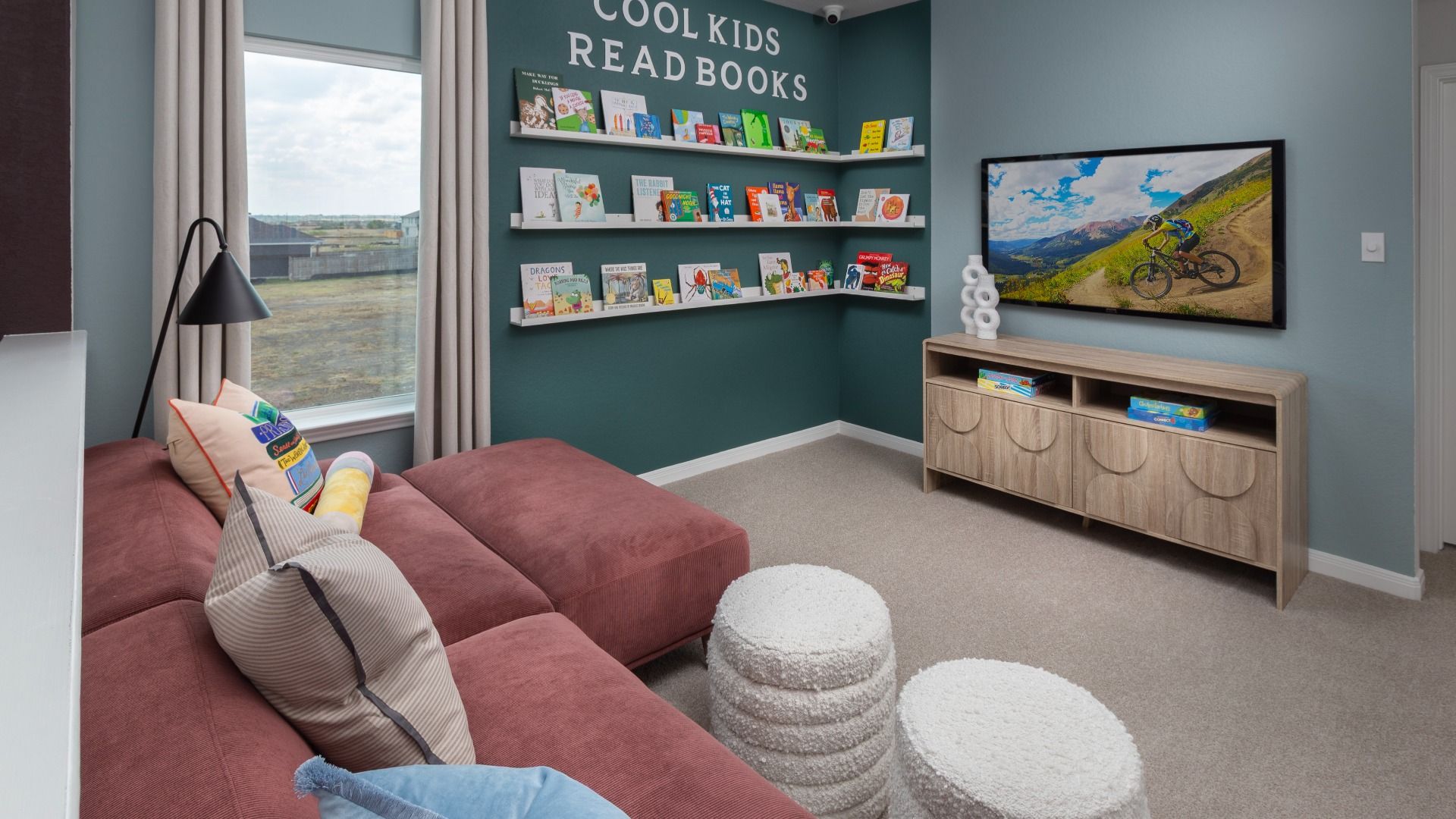 Katzer Ranch Model Home Game Room