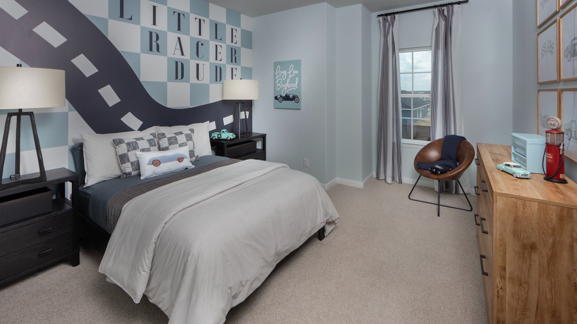Katzer Ranch Model Home Secondary Bedroom