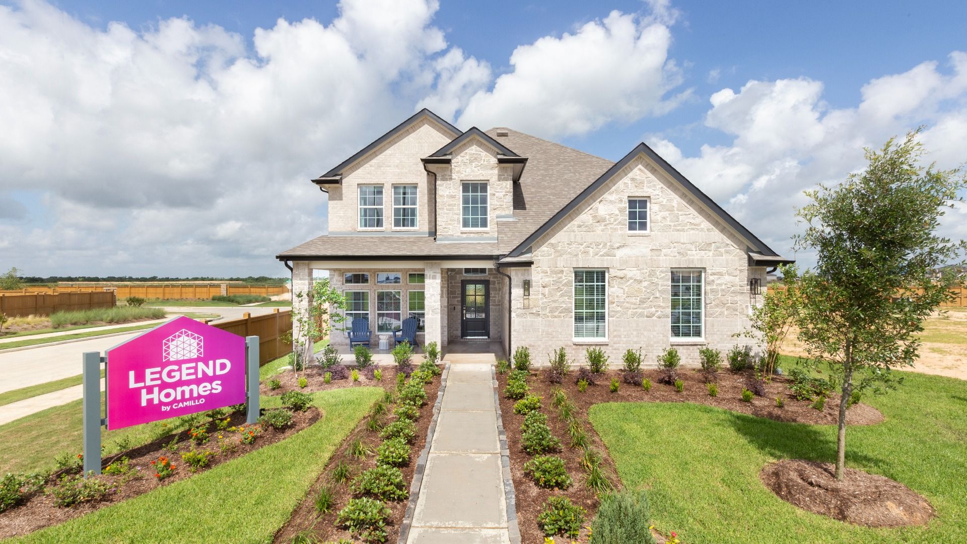 Bluestem por Legend Homes en Houston Texas