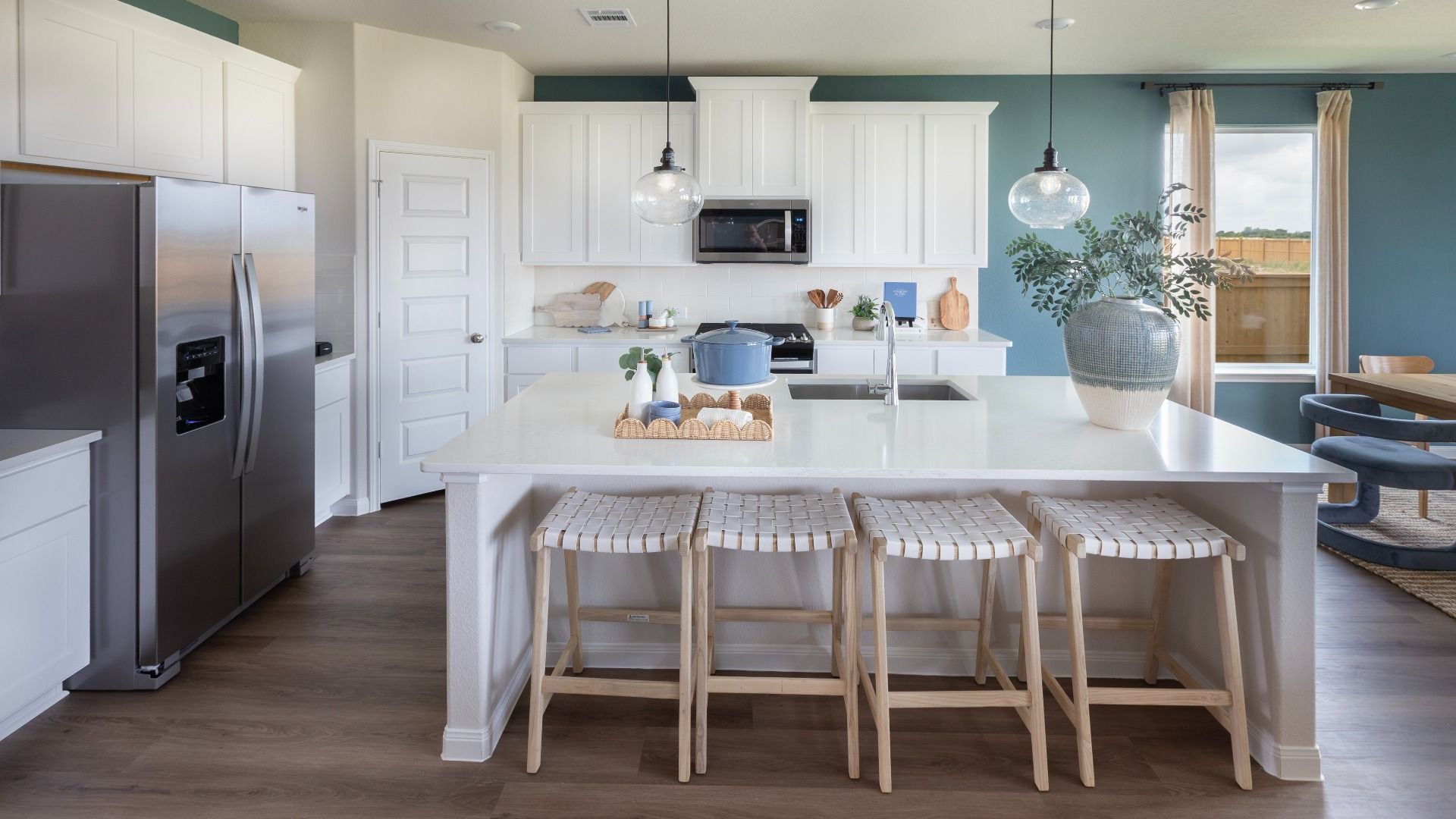Bluestem Model Kitchen
