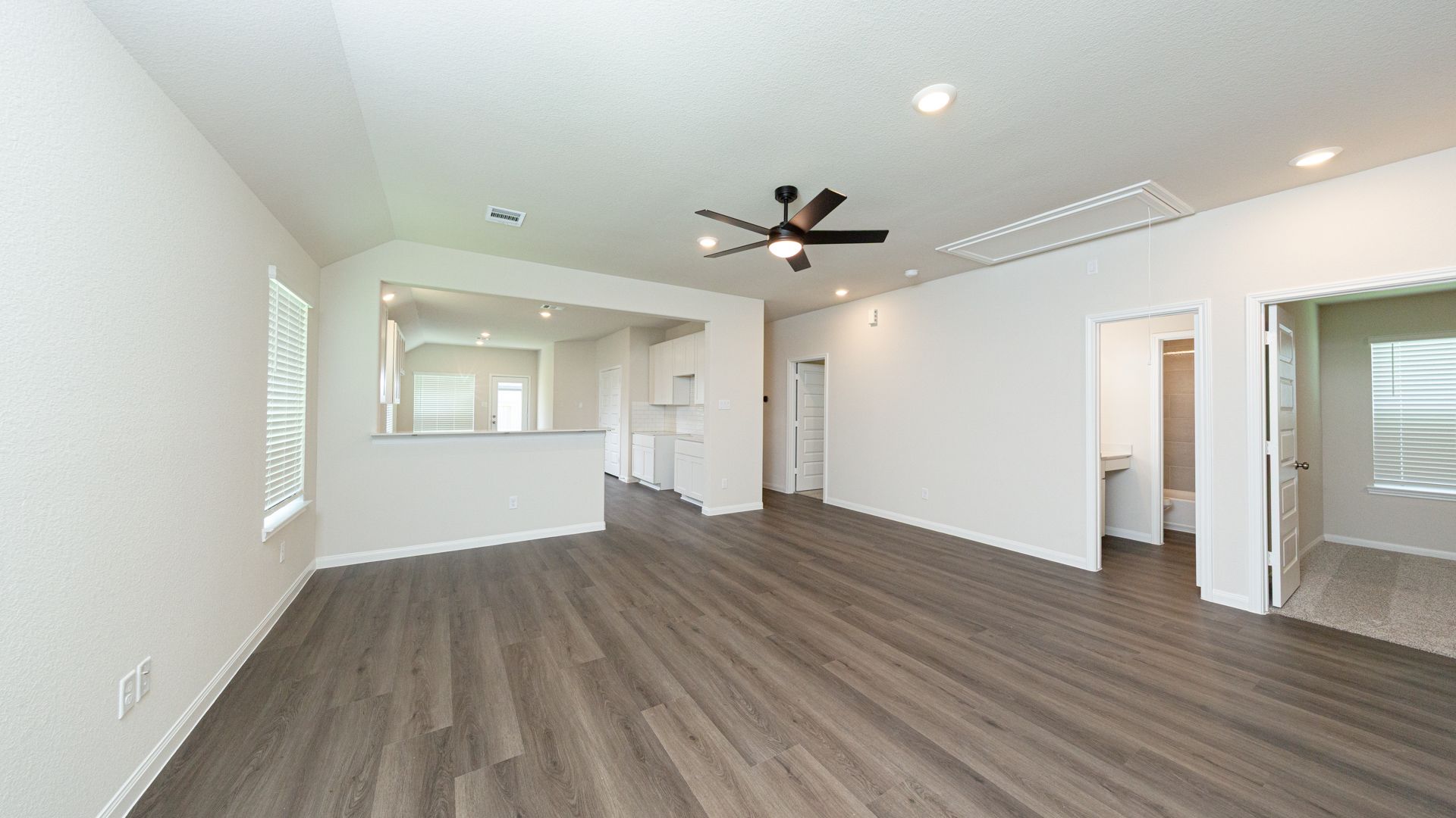 Family Room to Kitchen