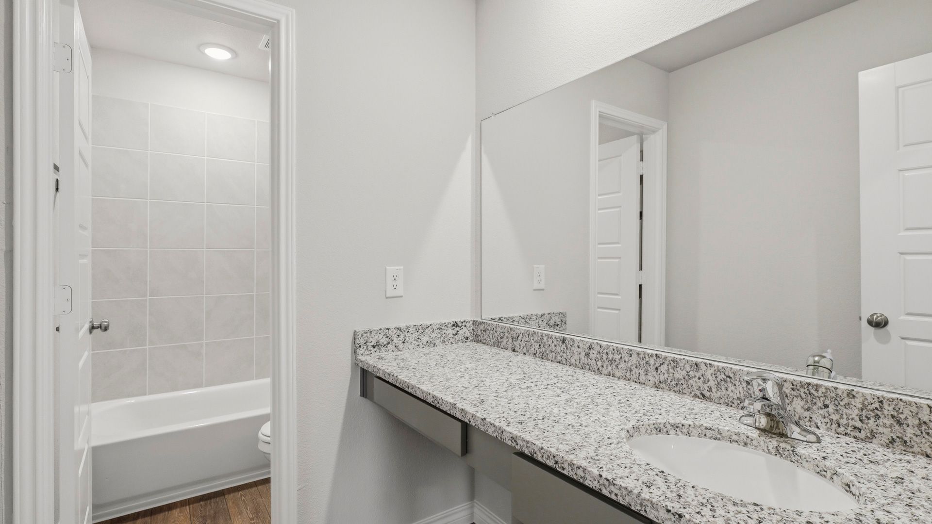 Secondary bathroom