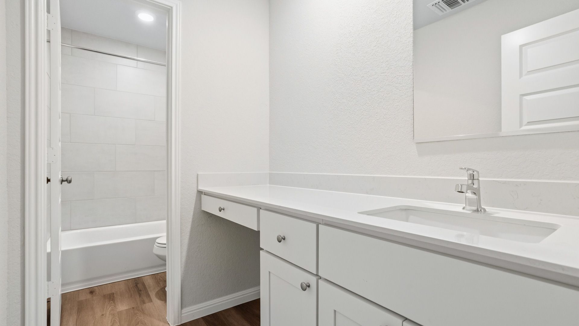 Secondary bathroom