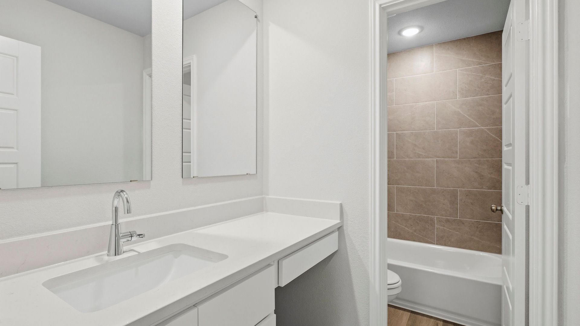 Secondary bathroom