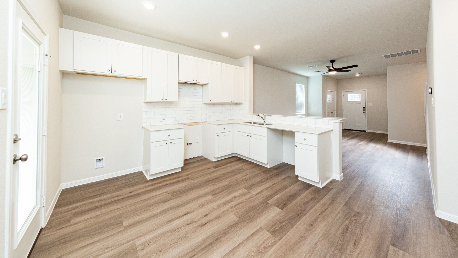 Kitchen and Dining Area