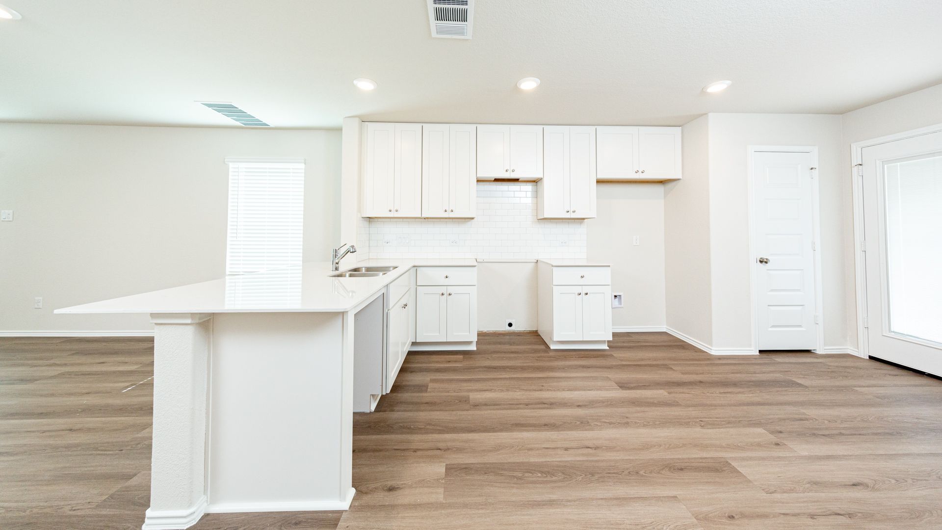 Kitchen and Dining Area