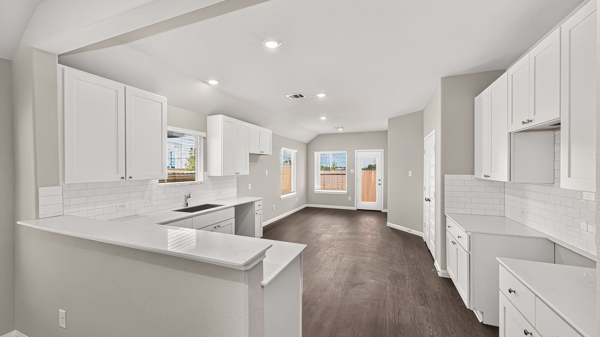 Kitchen to Dining Area