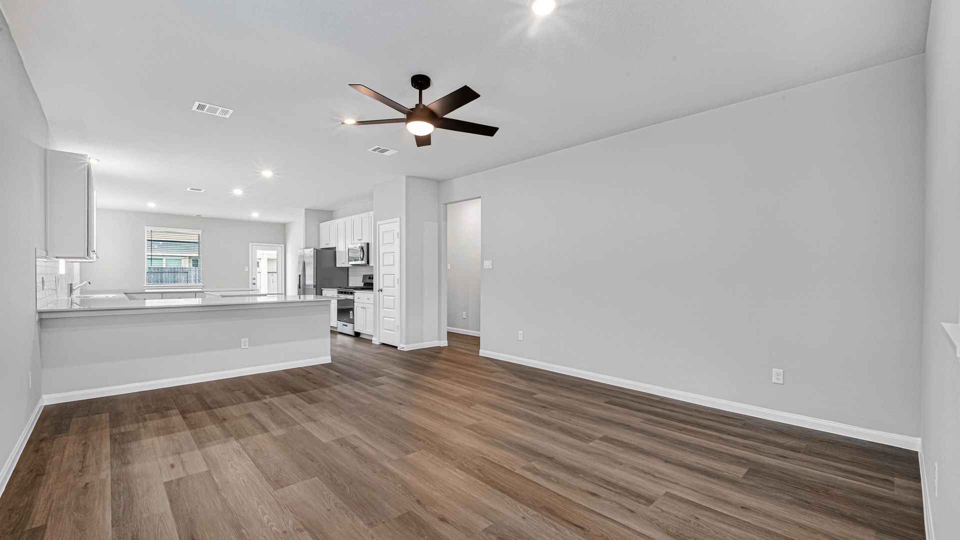 Family Room to Kitchen