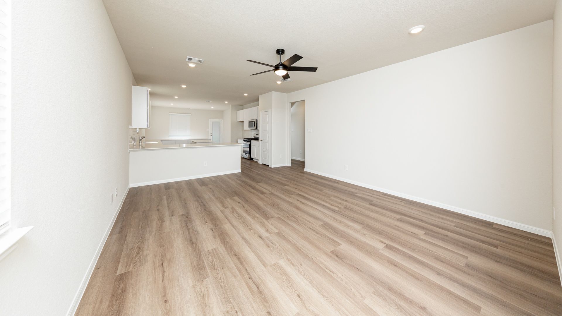 Family Room to Kitchen