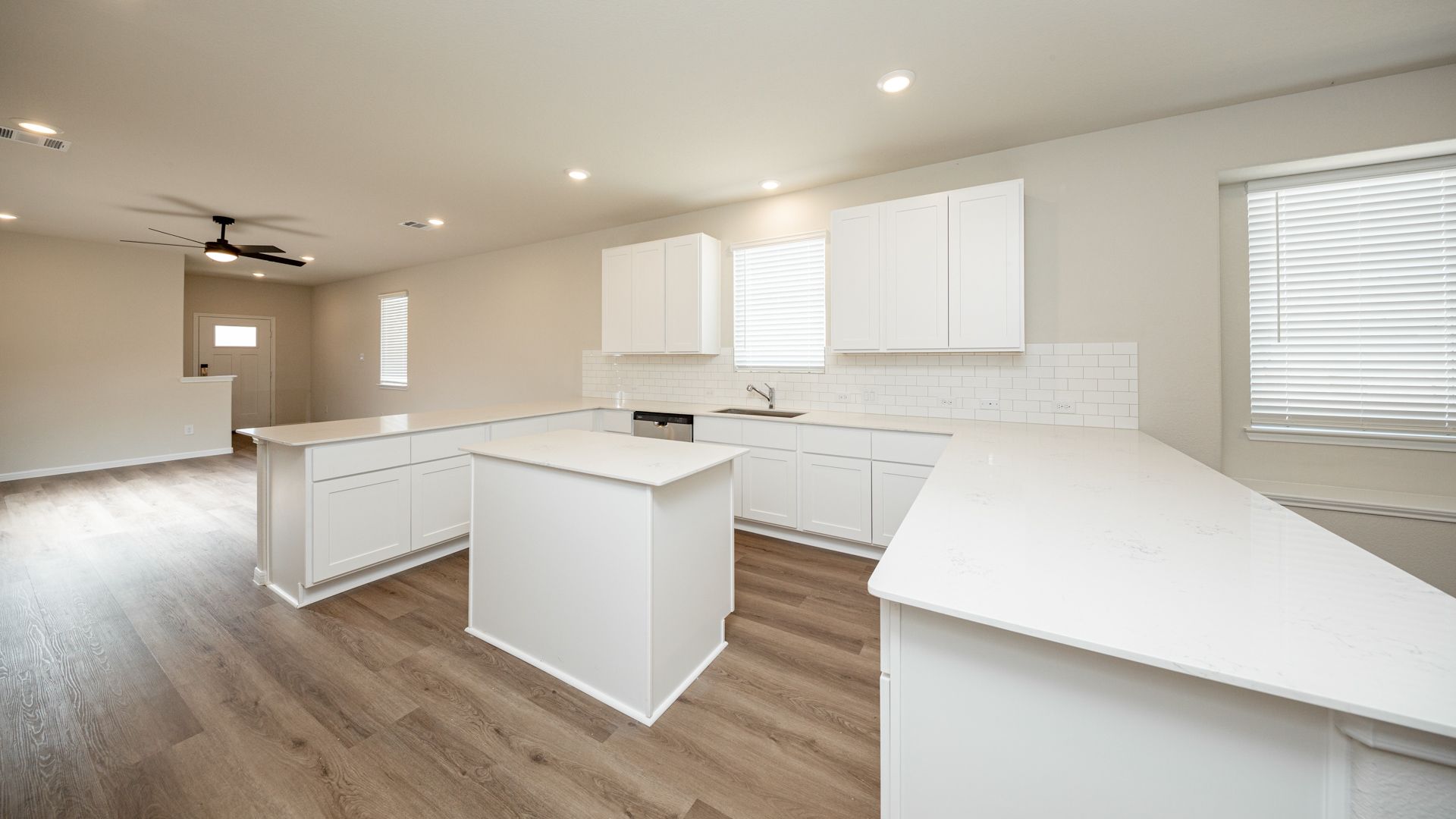 Kitchen to Family Room