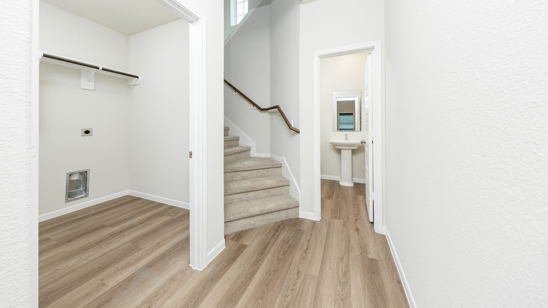 Laundry Room and Powder Bathroom