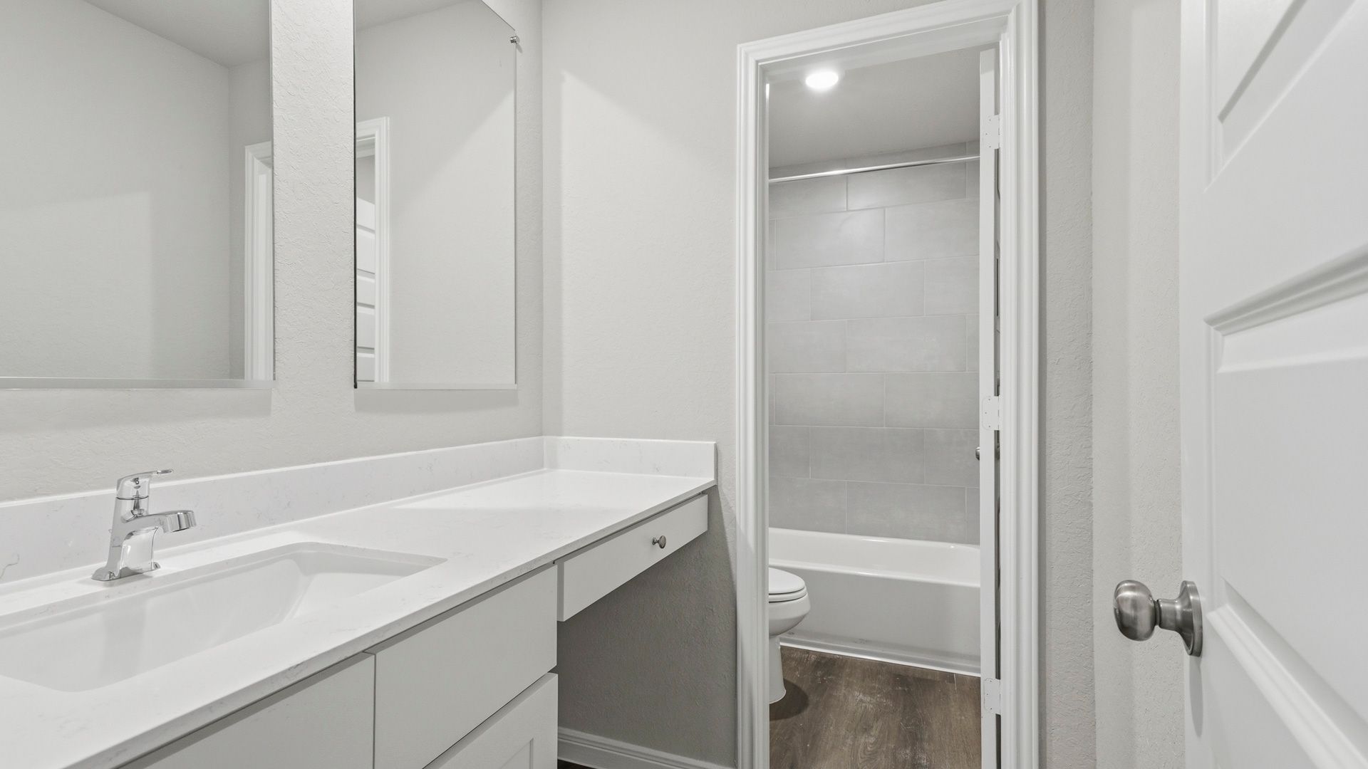 Secondary bathroom