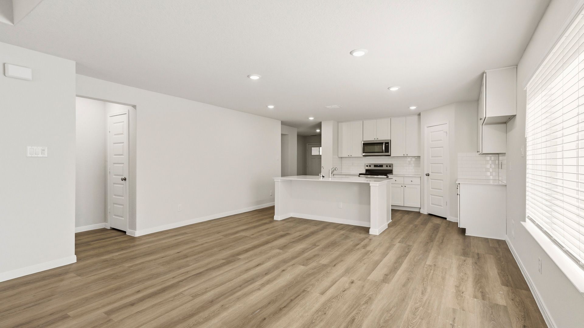 Family room to kitchen
