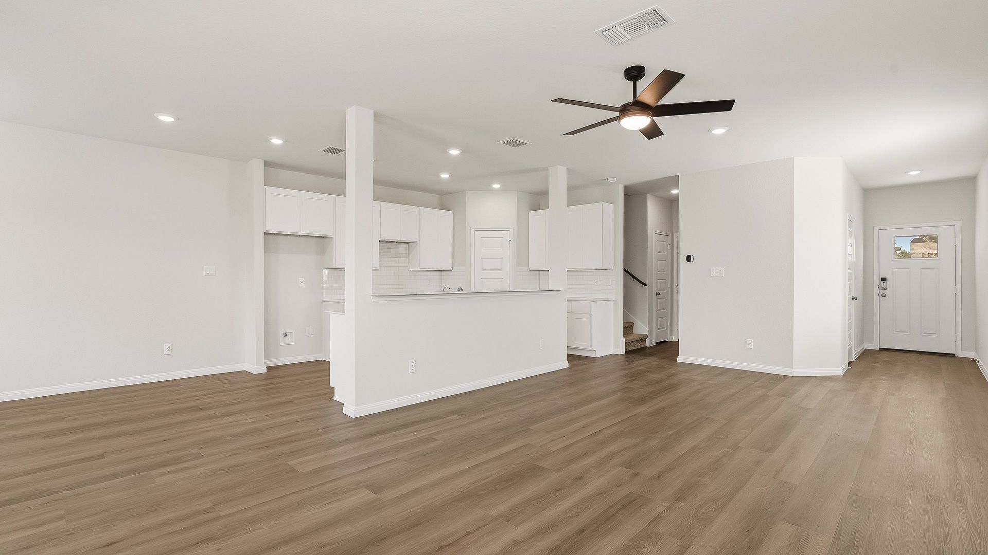 Family room to kitchen