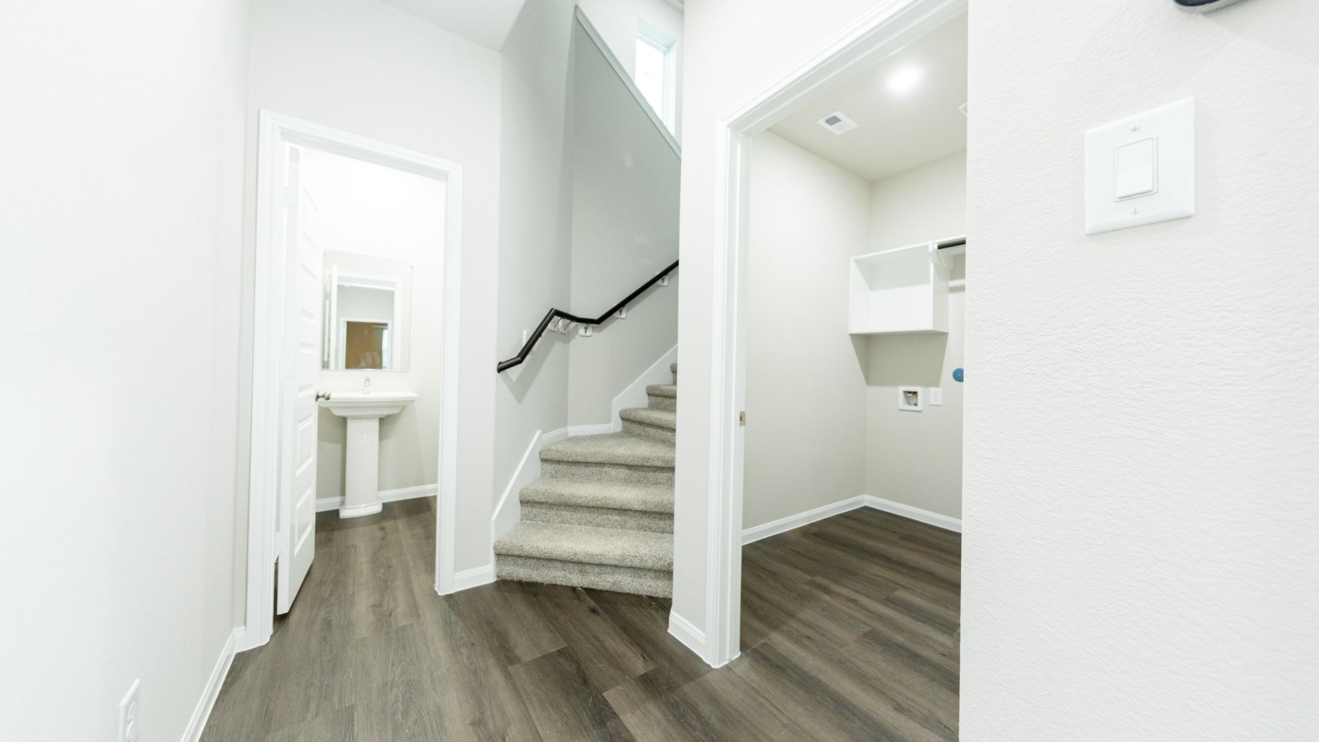 Laundry Room and Powder Bathroom
