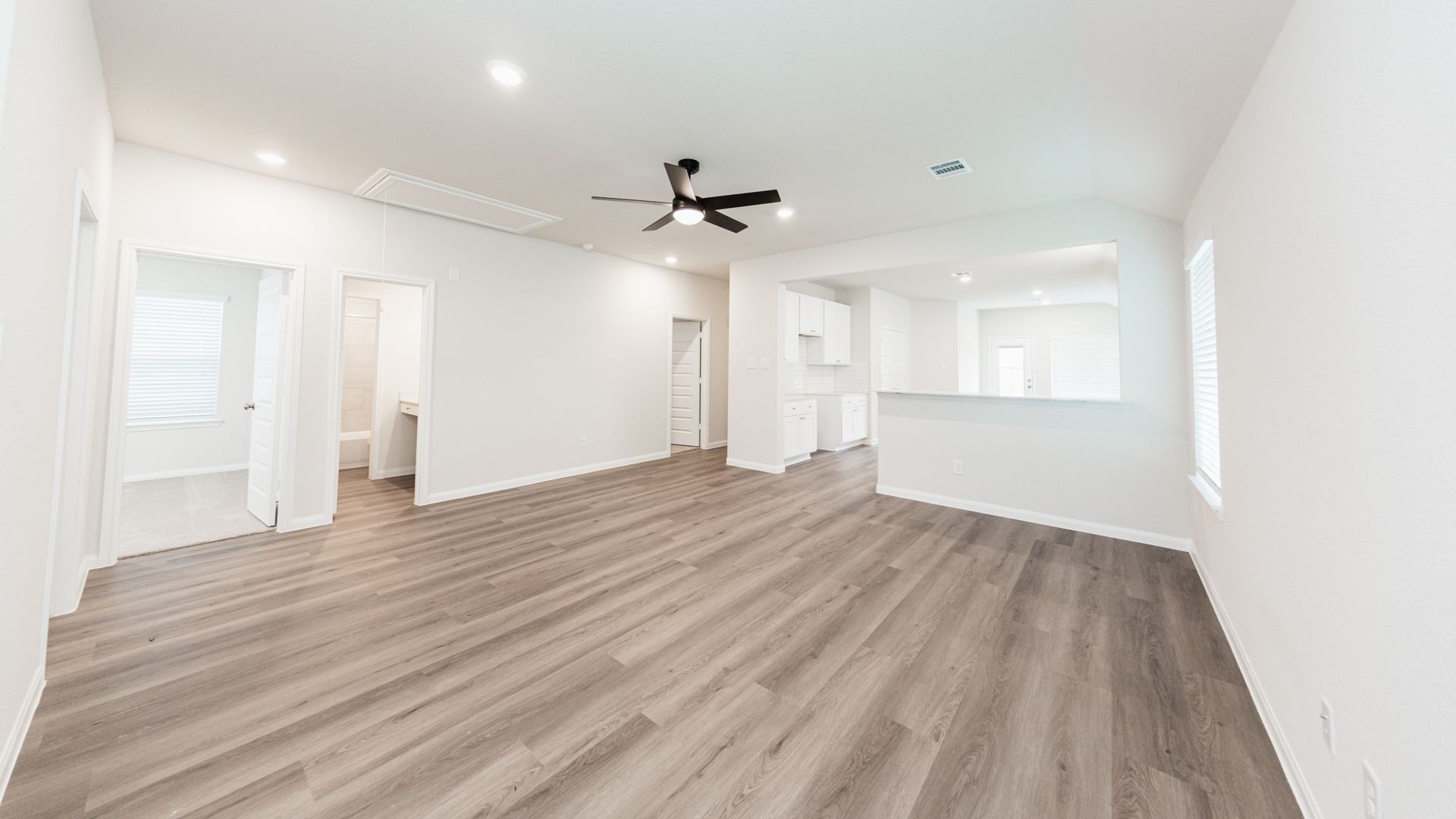 Family Room to Kitchen