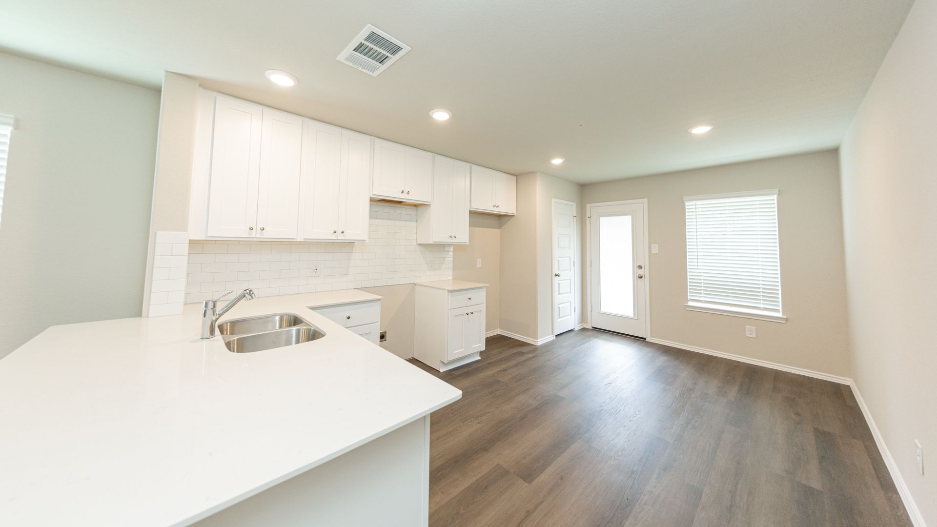 Kitchen and Dining Area