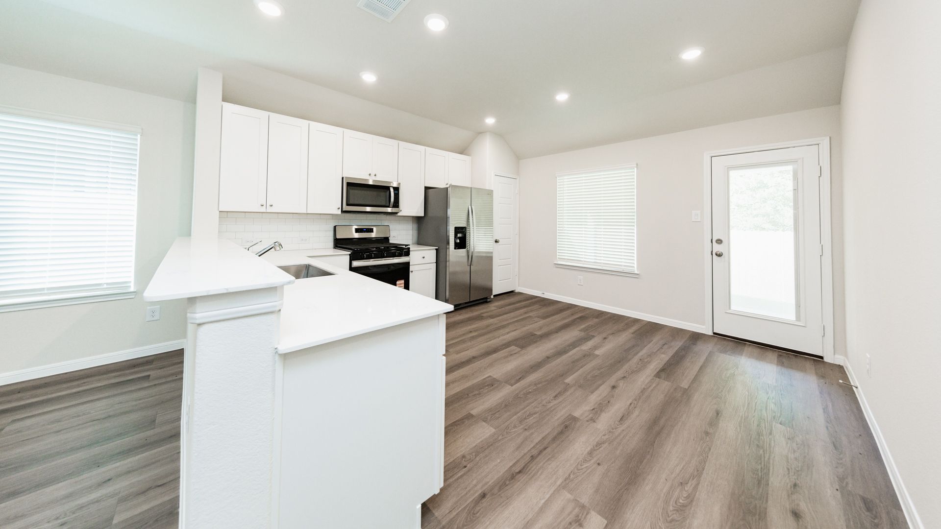 Kitchen and Dining Area