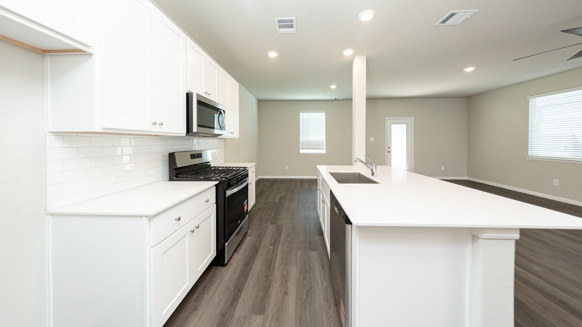 Kitchen to Dining Area