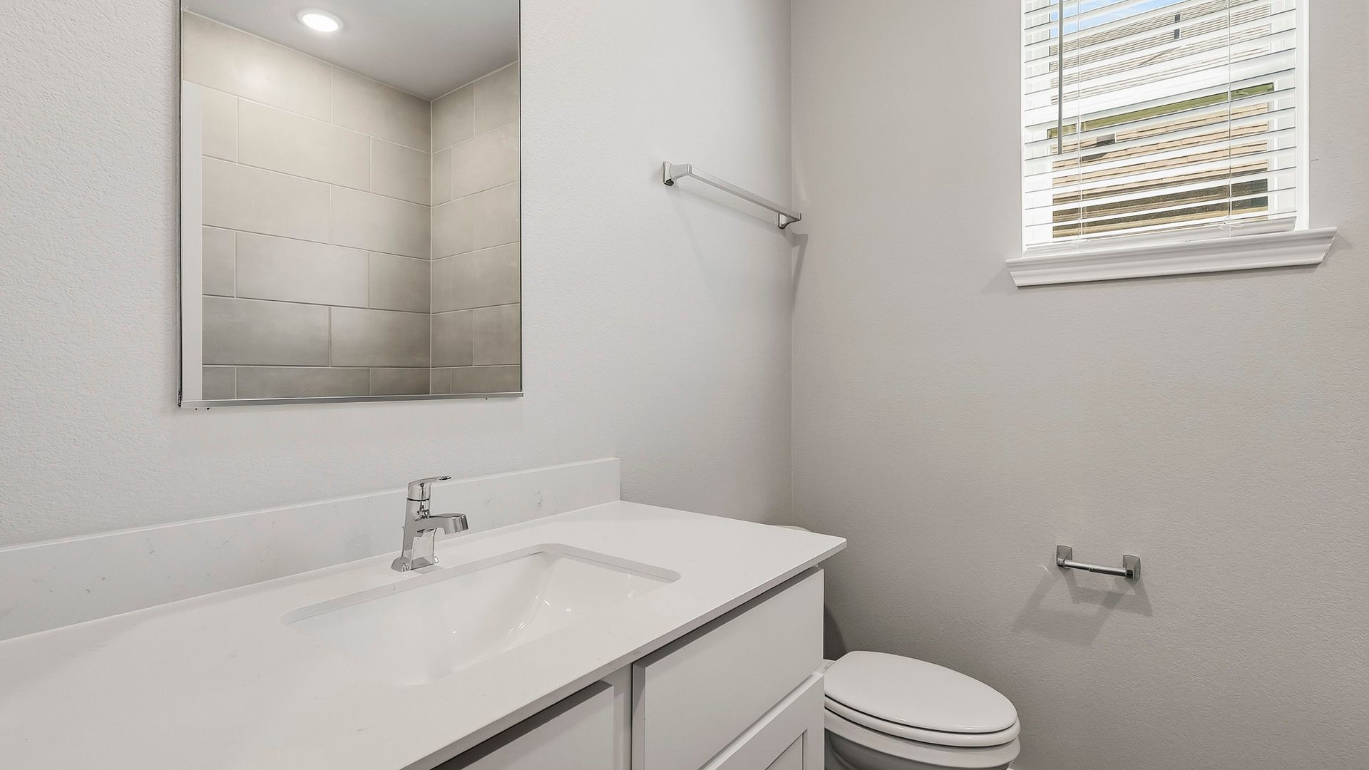 Secondary bathroom