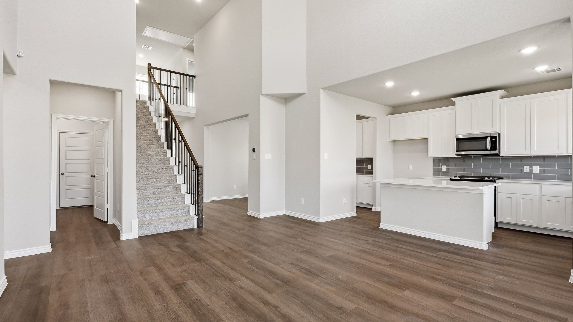 Family room to kitchen