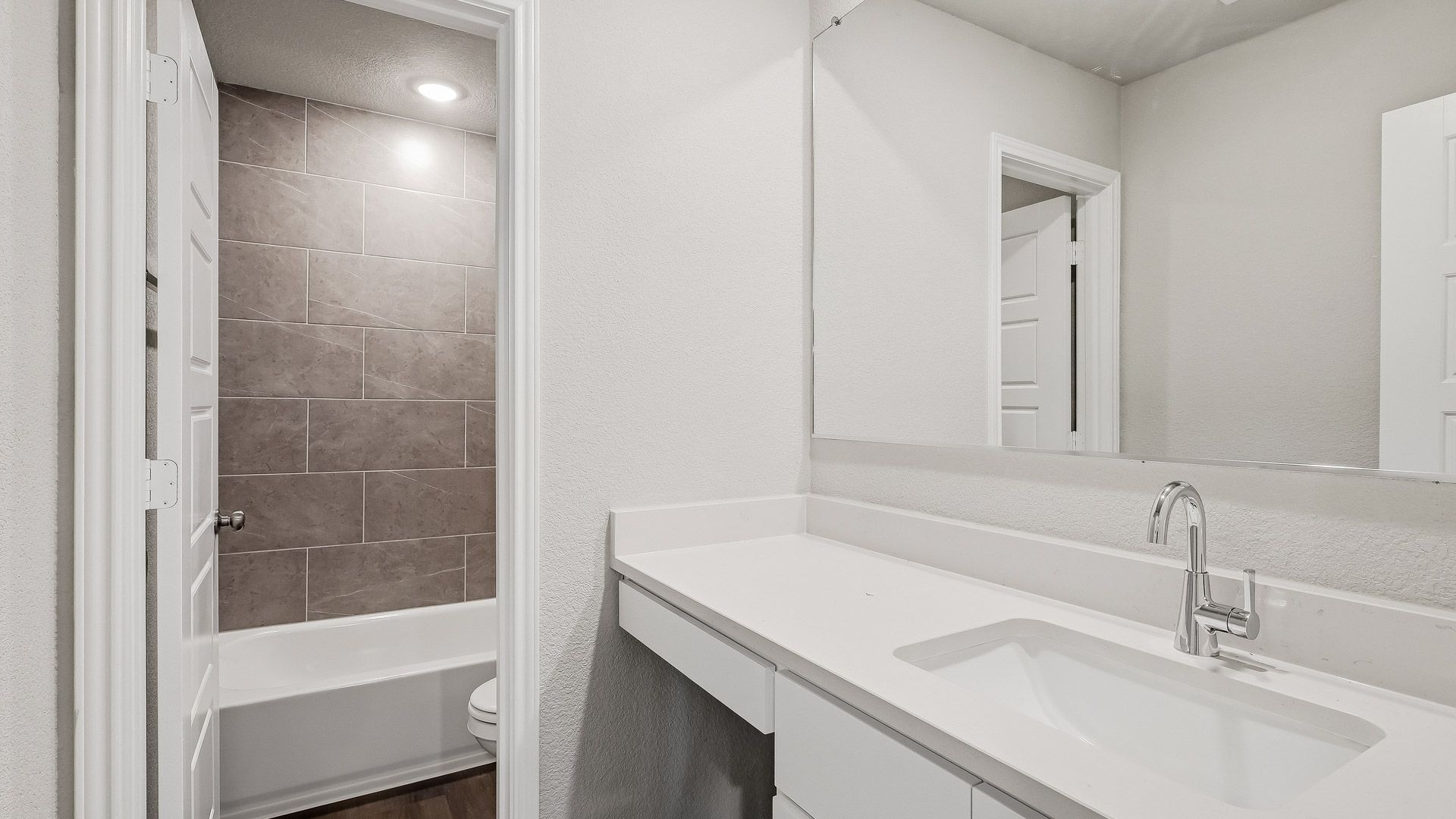 Secondary bathroom
