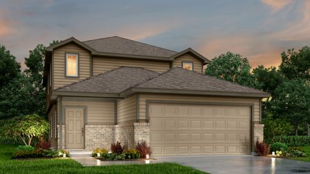 The Woodland 2628 by Legend Homes in San Antonio TX