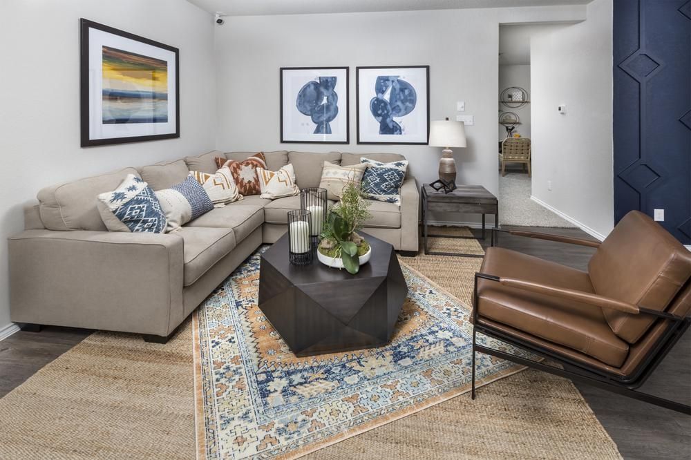 Dauer Ranch Model Home Family Room