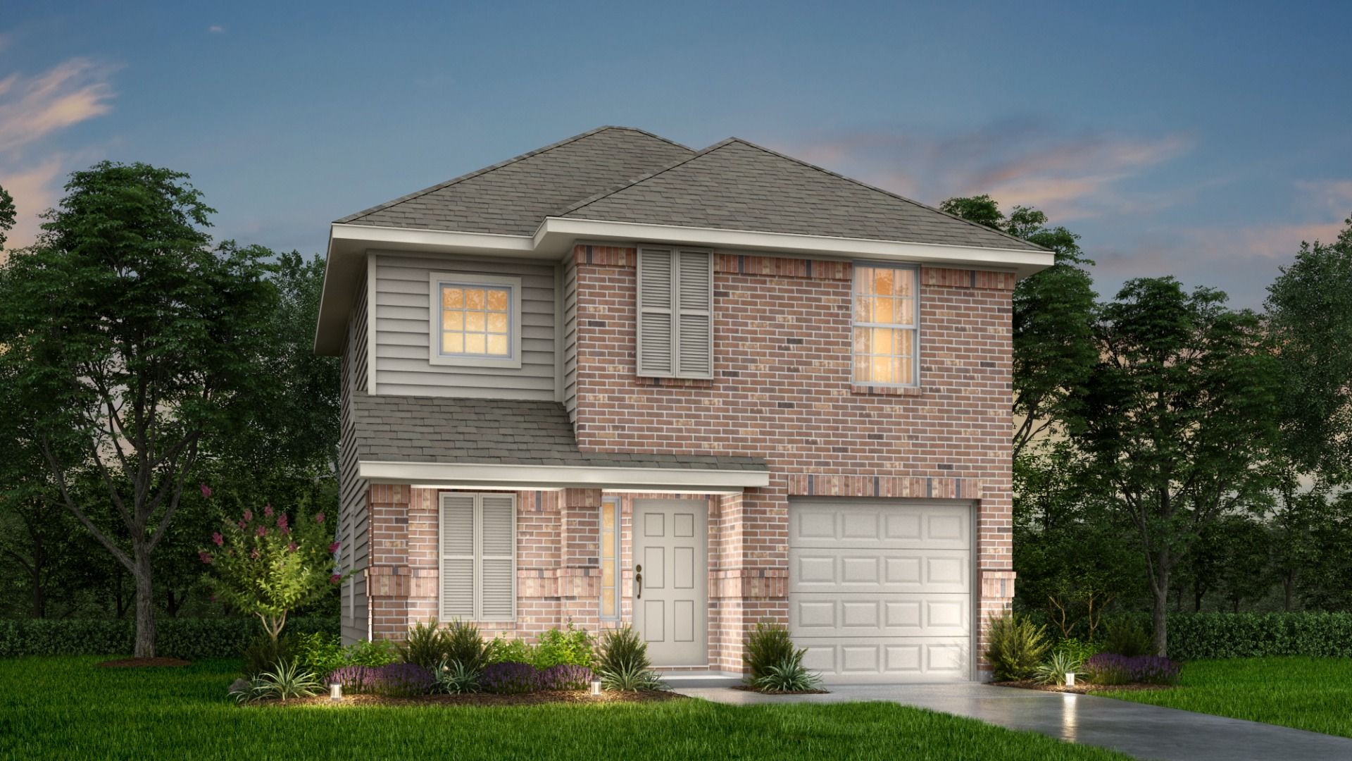 The 1050 Plan at Meadows of Martindale in Seguin, TX by Legend Homes