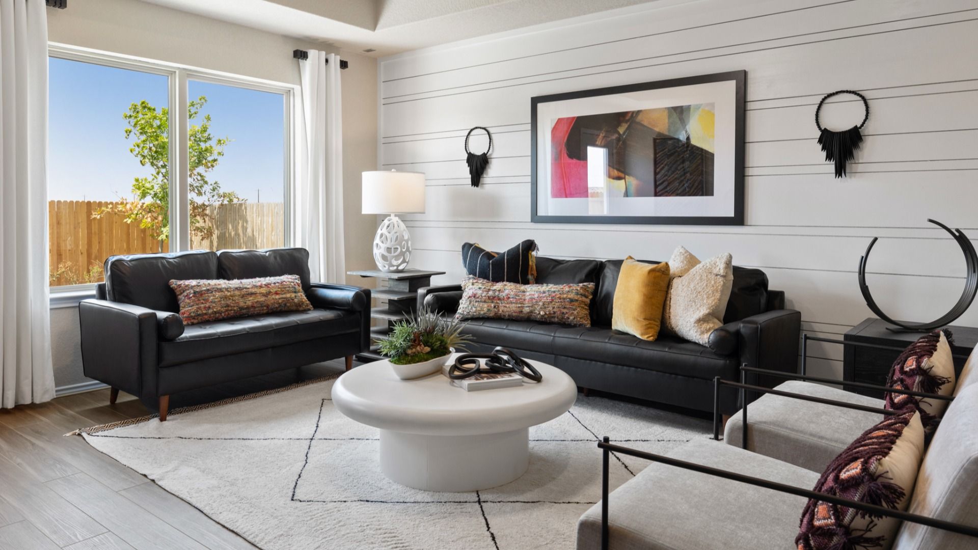 Swenson Heights Model Home Family Room