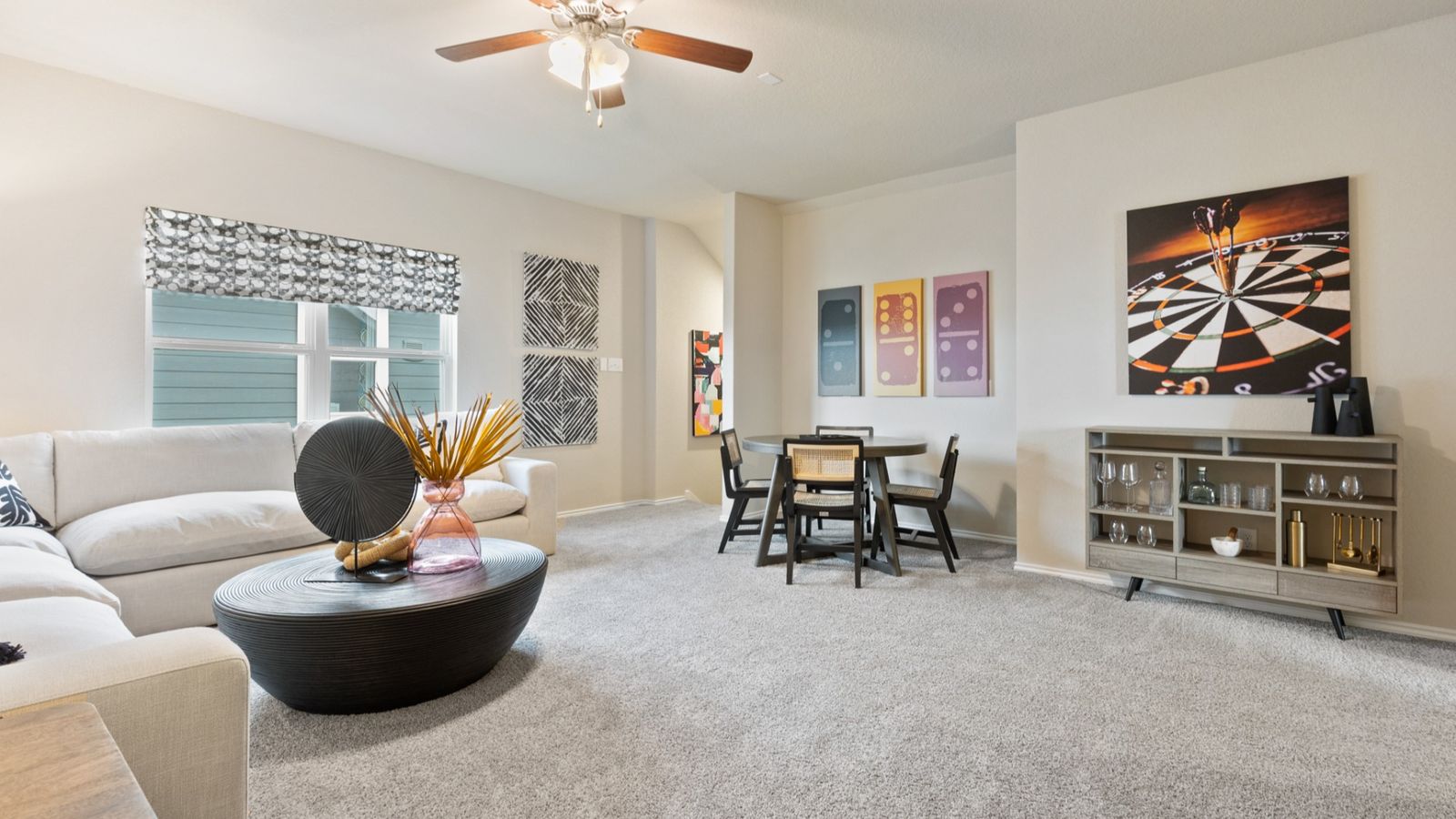 Swenson Heights Model Home Game Room