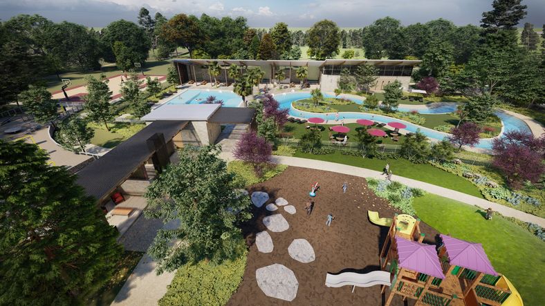 Hickory Ridge Amenity Rendering