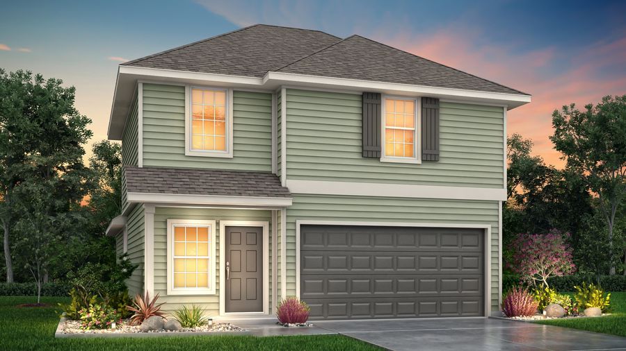 The Lakeland floor plan