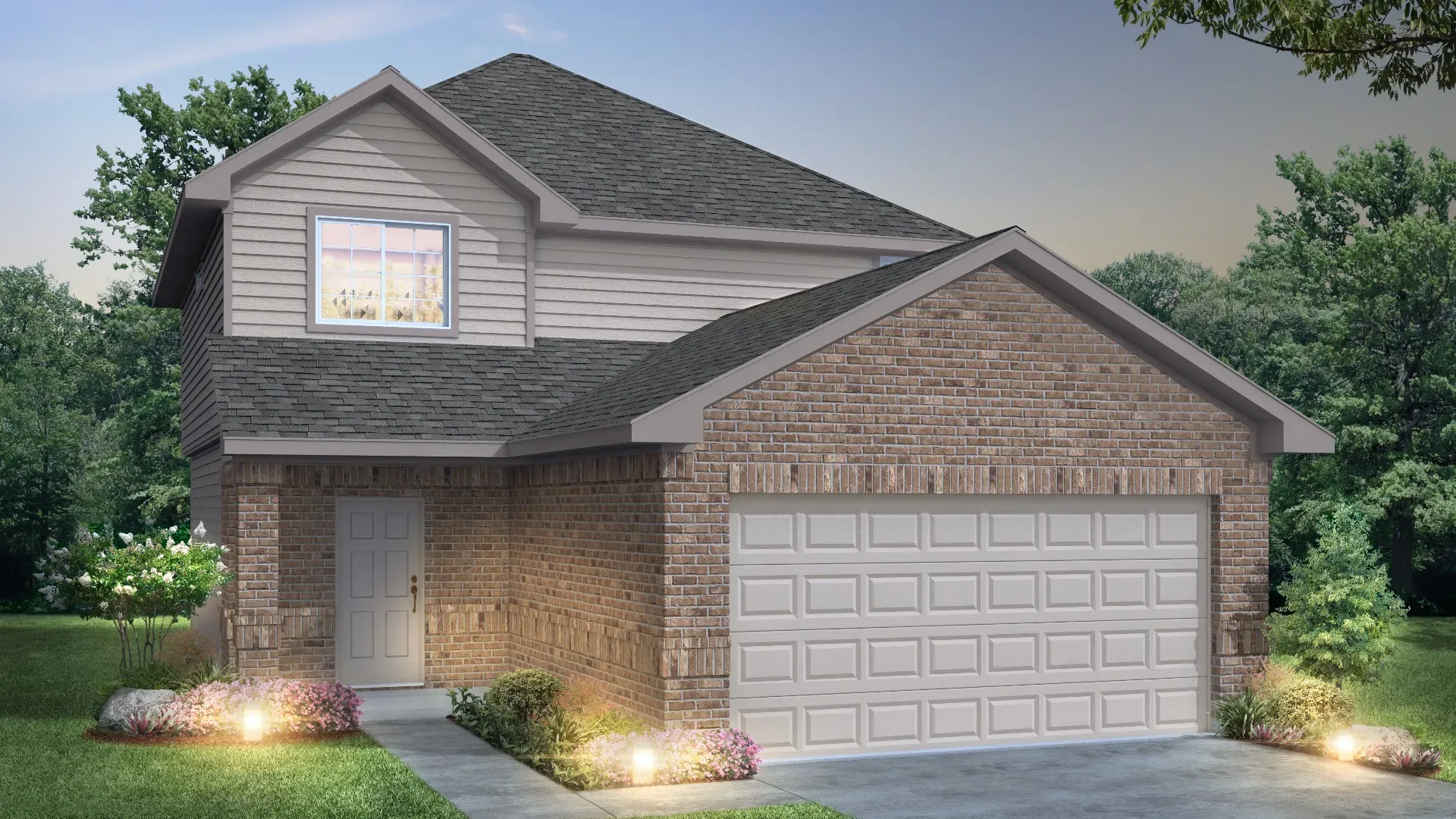 The Woodland - Mackenzie Creek: Conroe, Texas - Legend Homes