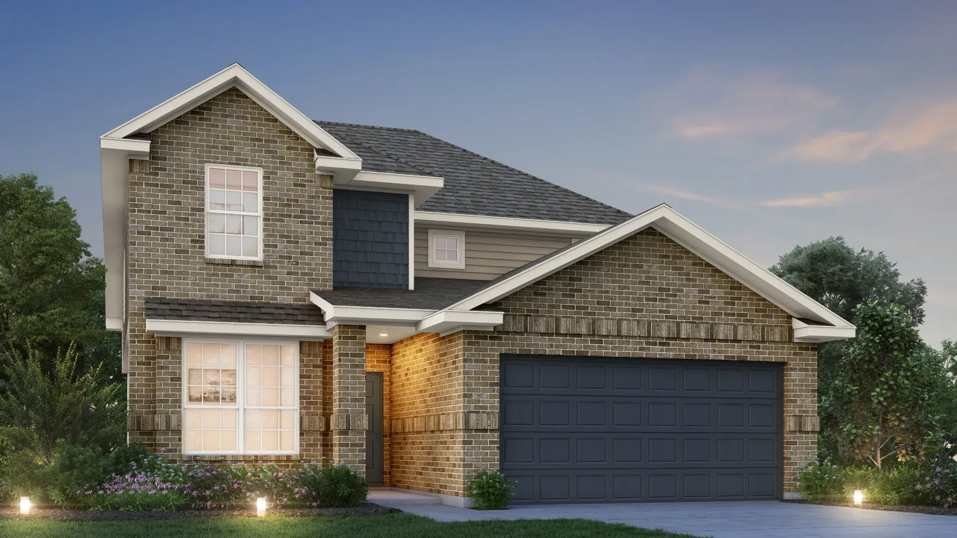 The Salerno - Granger Pines: Conroe, Texas - Legend Homes