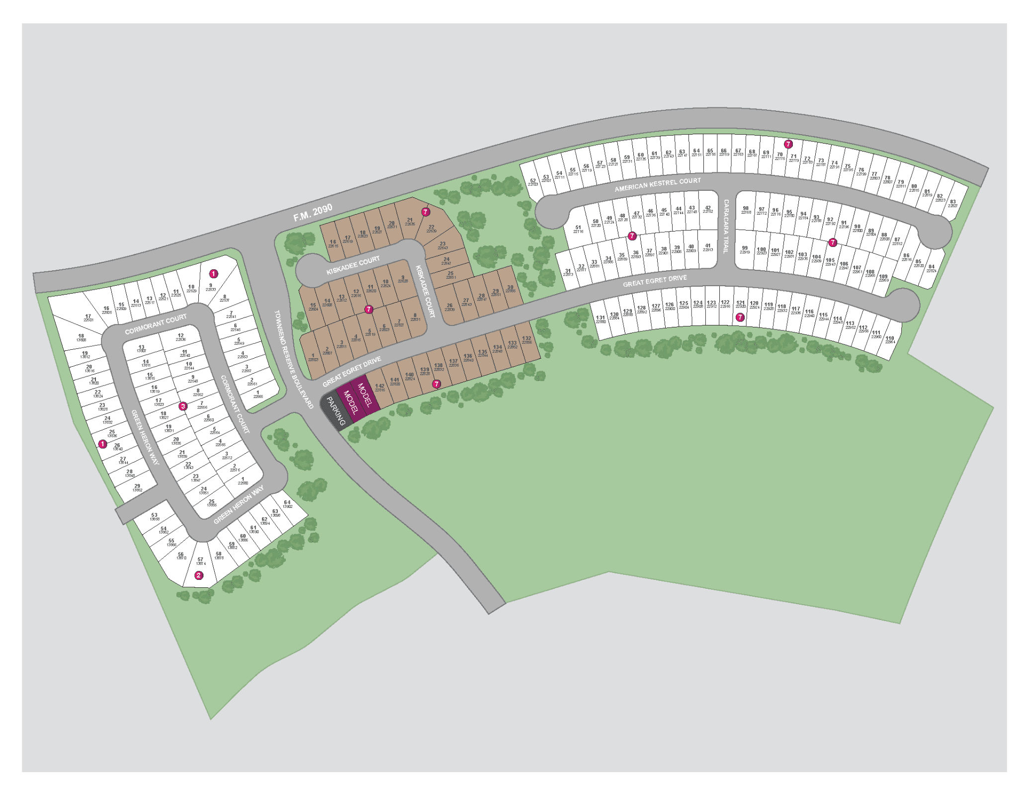Townsend Reserve in Splendora, TX New Homes by Legend Homes
