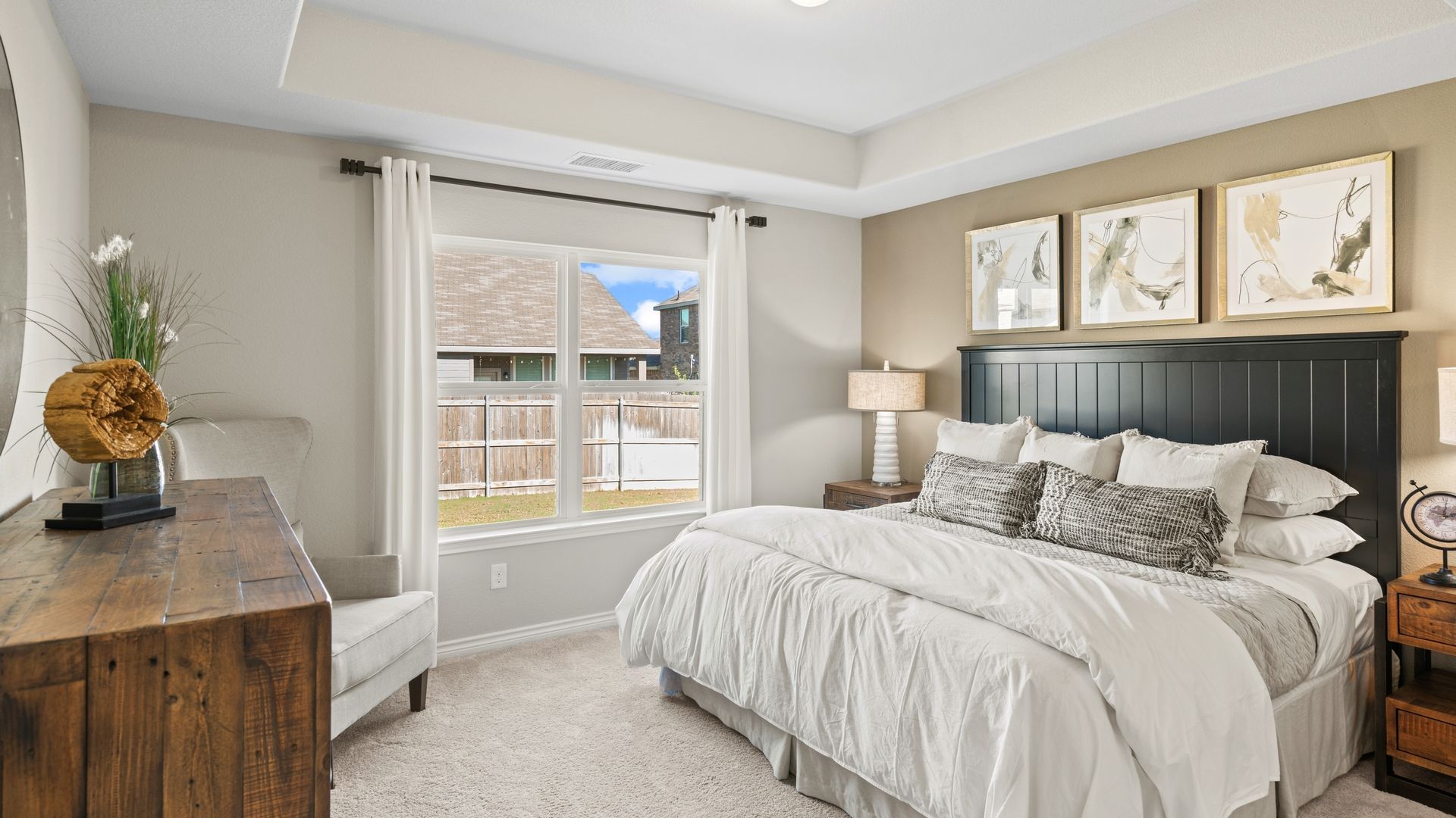 Christian Meadows Model Home Primary Suite