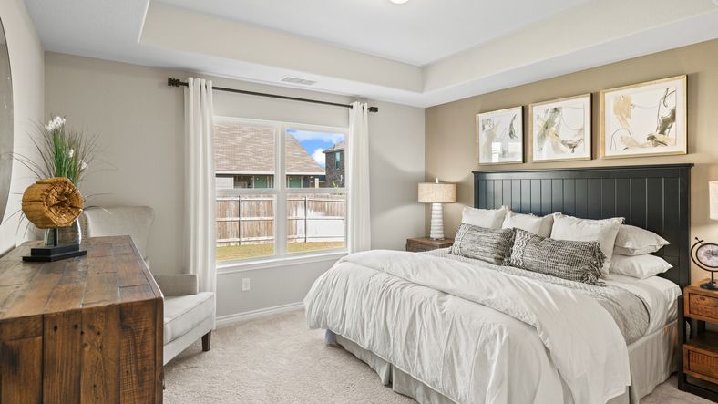 Christian Meadows Model Home Primary Suite