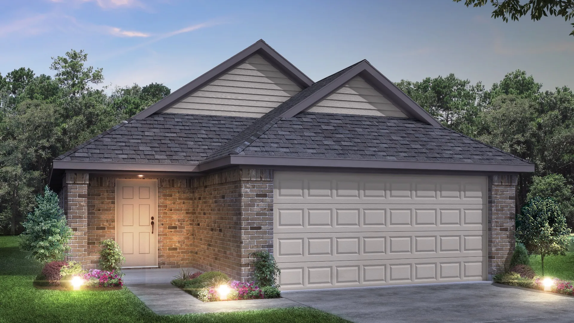 The Pinewood - Christian Meadows: Ennis, Texas - Legend Homes