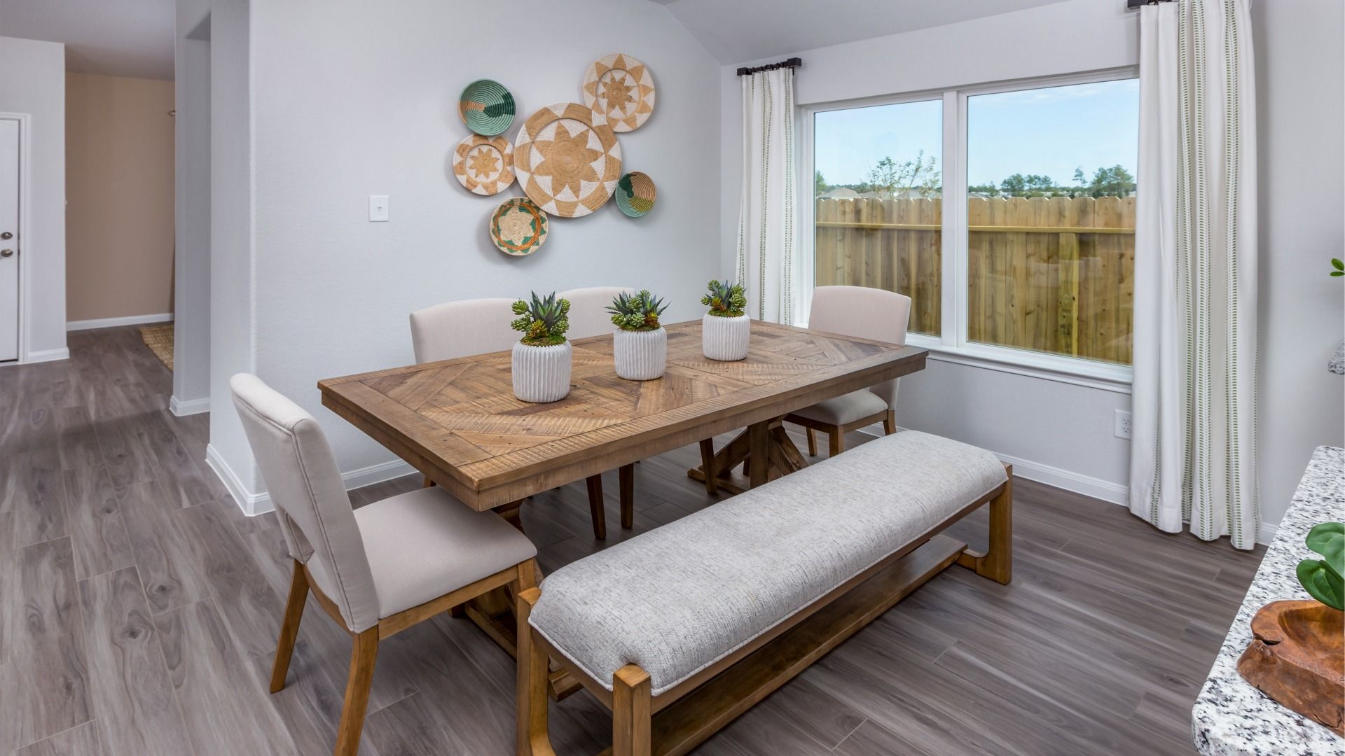 Granger Pines Model Home Dining Room